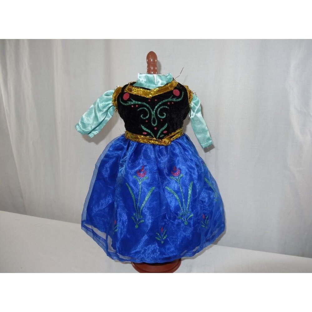 Disney Fashion FROZEN ANNA Dress for an 18" Doll